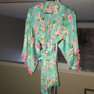 Victoria Secret Silk Robe